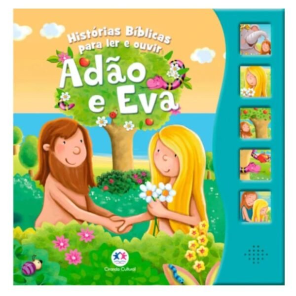 Livro sonoro Adão e Eva | Ciranda