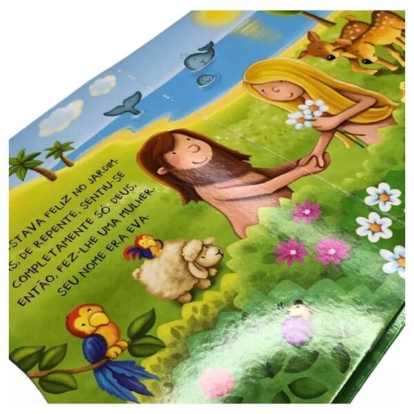 Livro sonoro Adão e Eva | Ciranda - Imagem 2