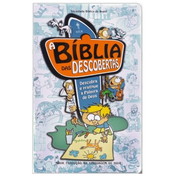 Biblia das Descobertas Capa Dura - Azul