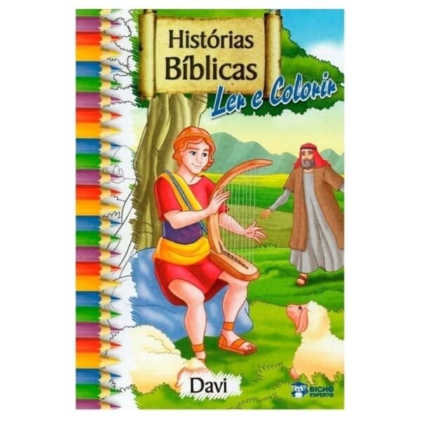 Histórias Bíblicas Para Ler E Colorir - Kit 10 Livros - Imagem 10