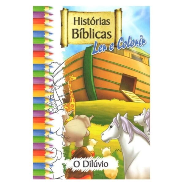 Histórias Bíblicas Para Ler E Colorir - Kit 10 Livros - Imagem 8