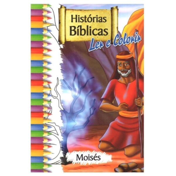 Histórias Bíblicas Para Ler E Colorir - Kit 10 Livros - Imagem 11