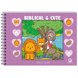 Biblical & Cute - Livro de Colorir