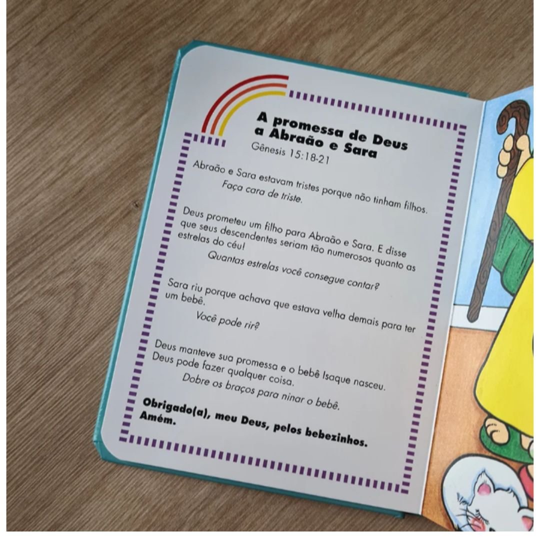 Biblia do Bebê | Histórias Bíblicas | Capa Dura - Imagem 5