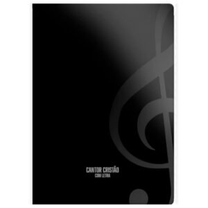 Cantor Cristão de bolso Brochura | Preto