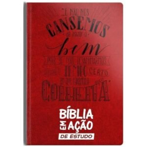 Biblia em Ação de Estudo | Vermelho