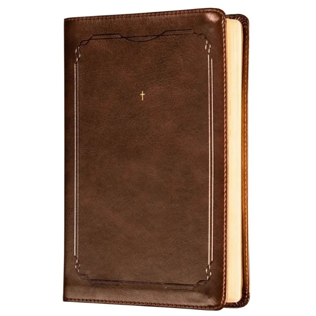 The Purpose Book Bíblia Almeida Século 21 - Capa Couro | Marrom - Imagem 4