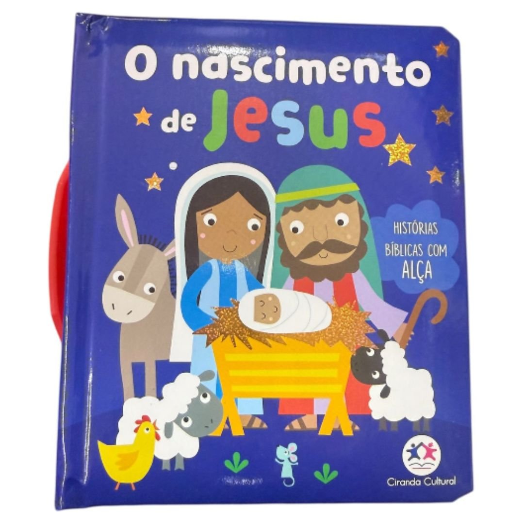 Livro Almofadado | O nascimento de Jesus | Com alça
