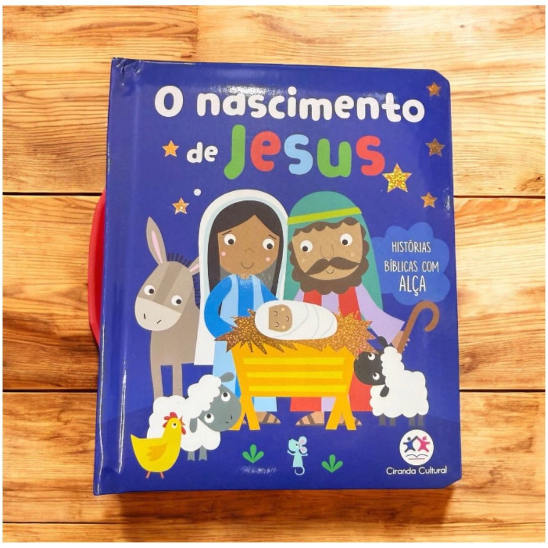 Livro Almofadado | O nascimento de Jesus | Com alça - Imagem 2