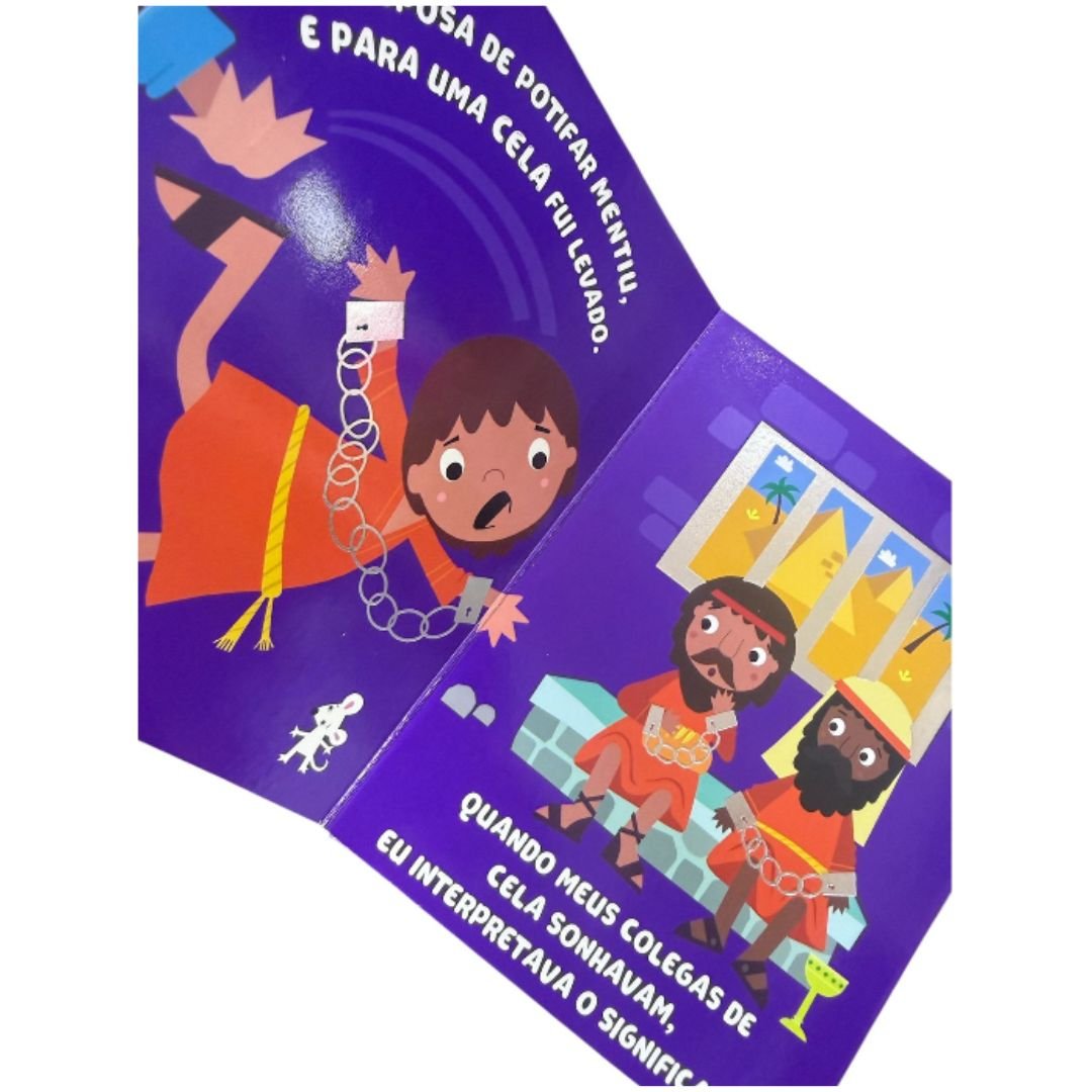 Livro Almofadado | Jose do Egito | Com alça - Imagem 4