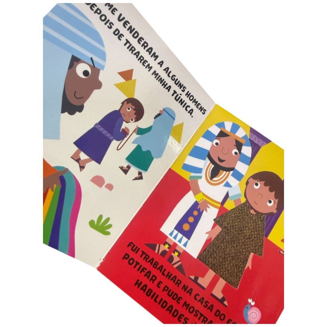 Livro Almofadado | Jose do Egito | Com alça - Imagem 5