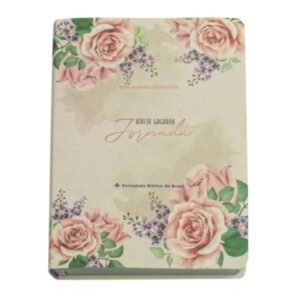 Bíblia Jornada NAA para Anotações - Capa Rosas