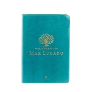 Bíblia De Estudo Max Lucado | Leitura Perfeita | Nvi | Capa Luxo Verde