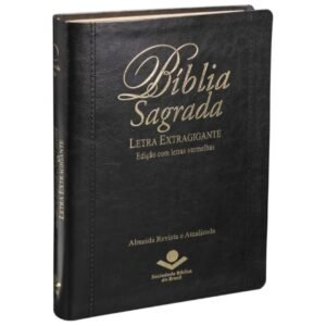 Bíblia Extragigante - SBB - Preta - RA