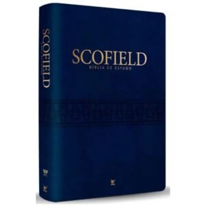Bíblia De Estudo Scofield  | Luxo Azul | Vida