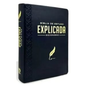 Biblia de Estudo Explicada com Dicionario | Preta