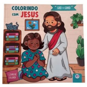 God is Good | Colorindo com JESUS | Livro de Colorir