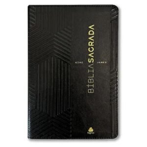 Bíblia Slim King James | Preta | Hagnos