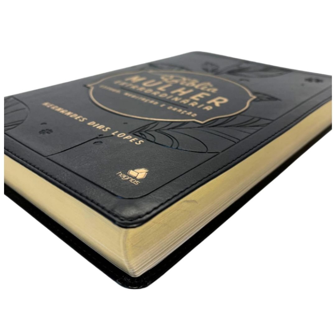 Bíblia Mulher Extraordinária | Estudo, Meditação e Oração - Preta - Imagem 7