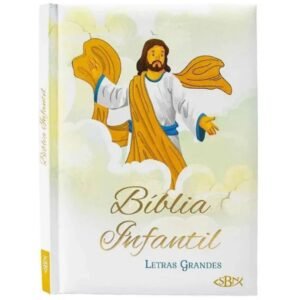 Bíblia Infantil | Letras Grandes | Branca