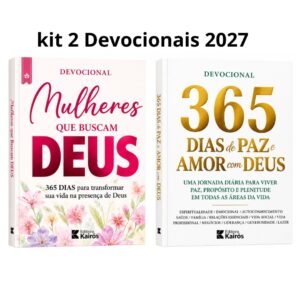 Kit Devocional 2027 | 365 dia de fé, propósito e transformação