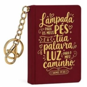 Bíblia Chaveiro | Lâmpada para os meus pés | NVT